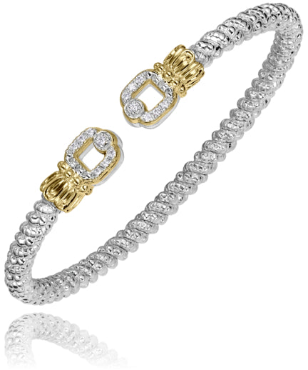 Vahan 14k Gold & Sterling Silver Diamond Bracelet