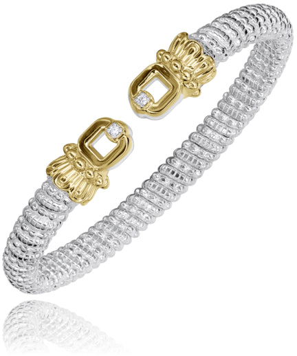 Vahan 14k Gold & Sterling Silver Diamond Bracelet