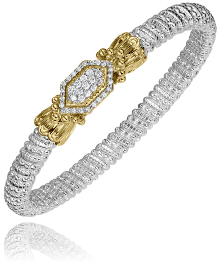 Vahan 14k Gold & Sterling Silver Diamond Bracelet