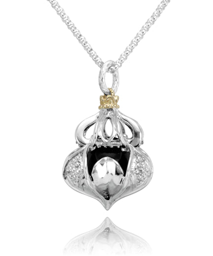 Vahan 14k Gold & Sterling Silver Pendant