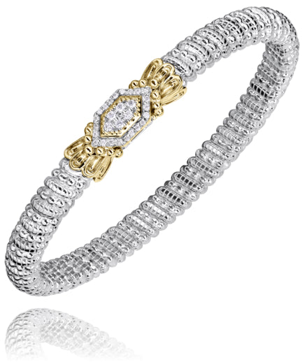 Vahan 14k Gold & Sterling Silver Diamond Bracelet
