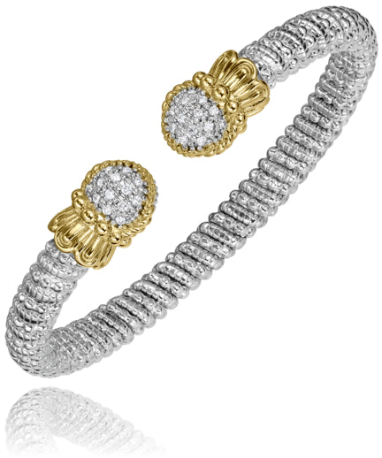 Vahan 14k Gold & Sterling Silver Diamond Bracelet