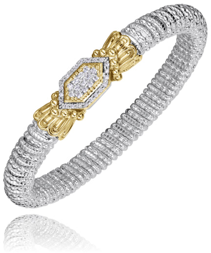 Vahan 14k Gold & Sterling Silver Diamond Bracelet