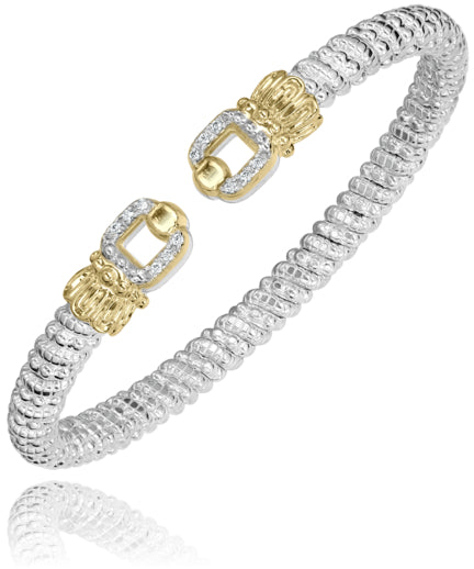 Vahan 14k Gold & Sterling Silver Diamond Bracelet