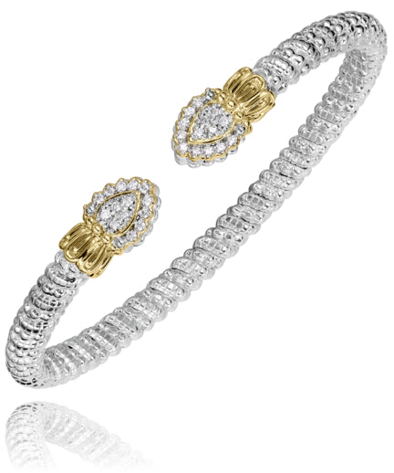 Vahan 14k Gold & Sterling Silver Diamond Bracelet