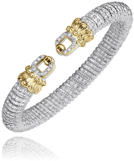 Vahan 14k Gold & Sterling Silver Diamond Bracelet