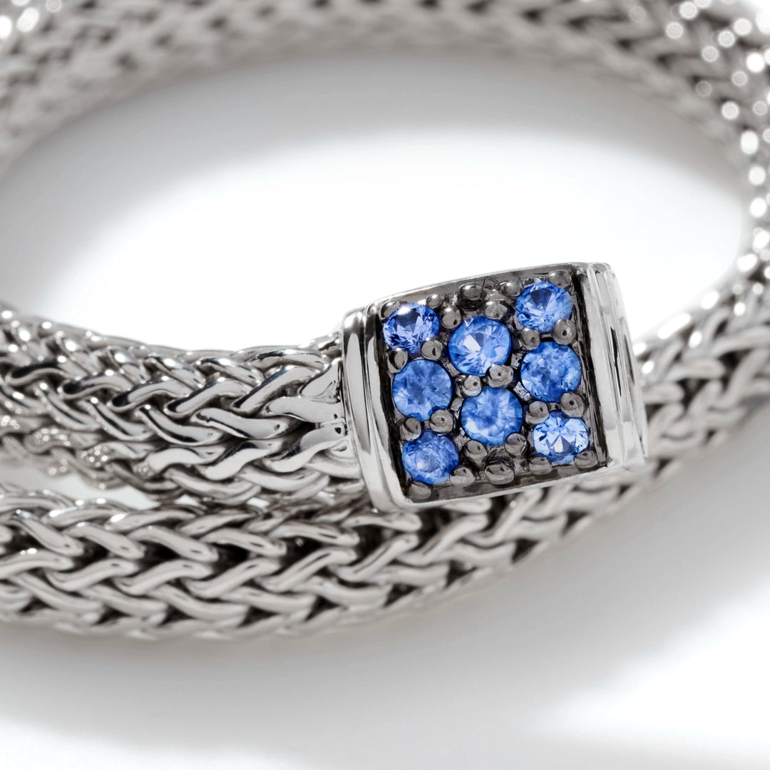 Icon Bracelet, Sterling Silver, Pave, 5MM