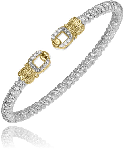 Vahan 14k Gold & Sterling Silver Diamond Bracelet