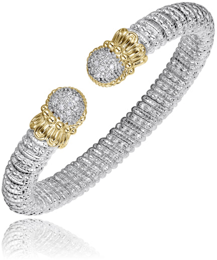 Vahan 14k Gold & Sterling Silver Diamond Bracelet