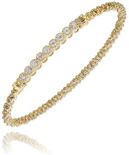 Vahan 14k Gold Diamond Bracelet
