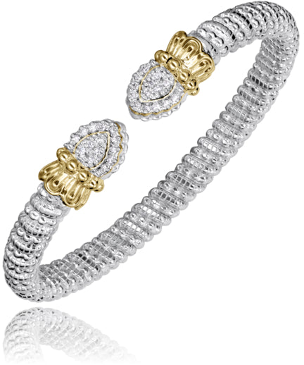 Vahan 14k Gold & Sterling Silver Diamond Bracelet