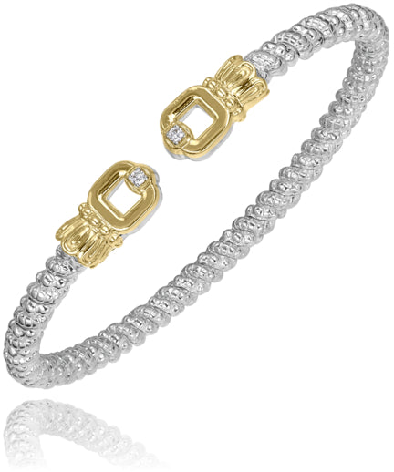 Vahan 14k Gold & Sterling Silver Diamond Bracelet