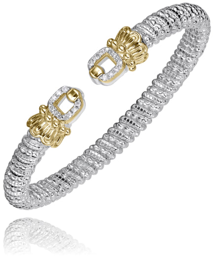 Vahan 14k Gold & Sterling Silver Diamond Bracelet