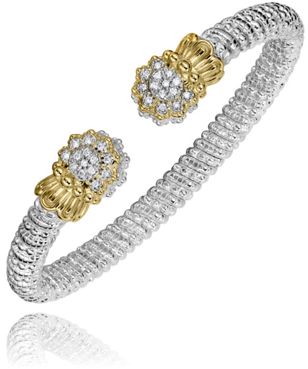 Vahan 14k Gold & Sterling Silver Diamond Bracelet
