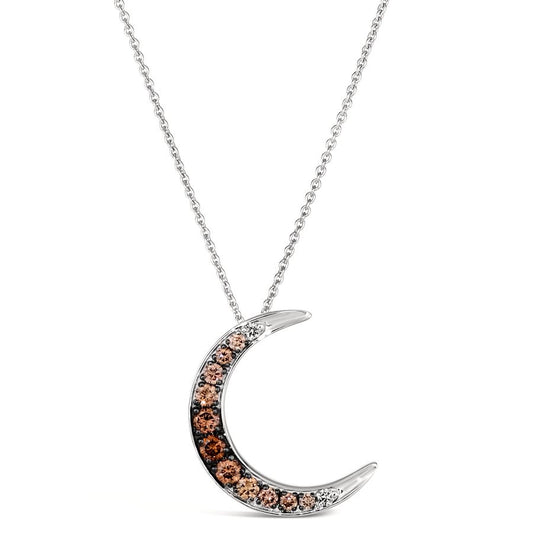 Le Vian Ombre Pendant featuring 3/8 cts. Chocolate Ombré Diamonds® set in 14K Vanilla Gold®