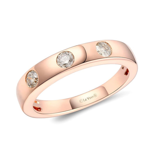 Le Vian® Ring featuring 1/3 cts. Nude Diamonds™ set in 14K Strawberry Gold®