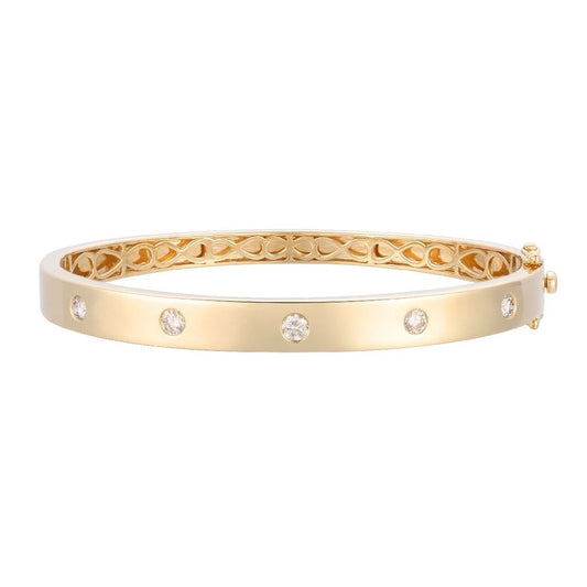 Le Vian® Bangle featuring 1/2 cts. Nude Diamonds™ set in 14K Honey Gold™