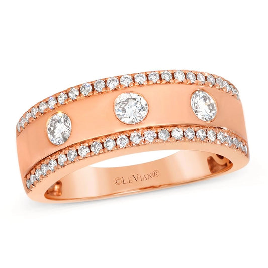 Le Vian® Ring featuring 1/2 cts. Nude Diamonds™ set in 14K Strawberry Gold®