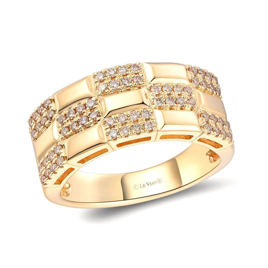 Le Vian® Ring featuring 3/8 cts. Nude Diamonds™ set in 14K Honey Gold™