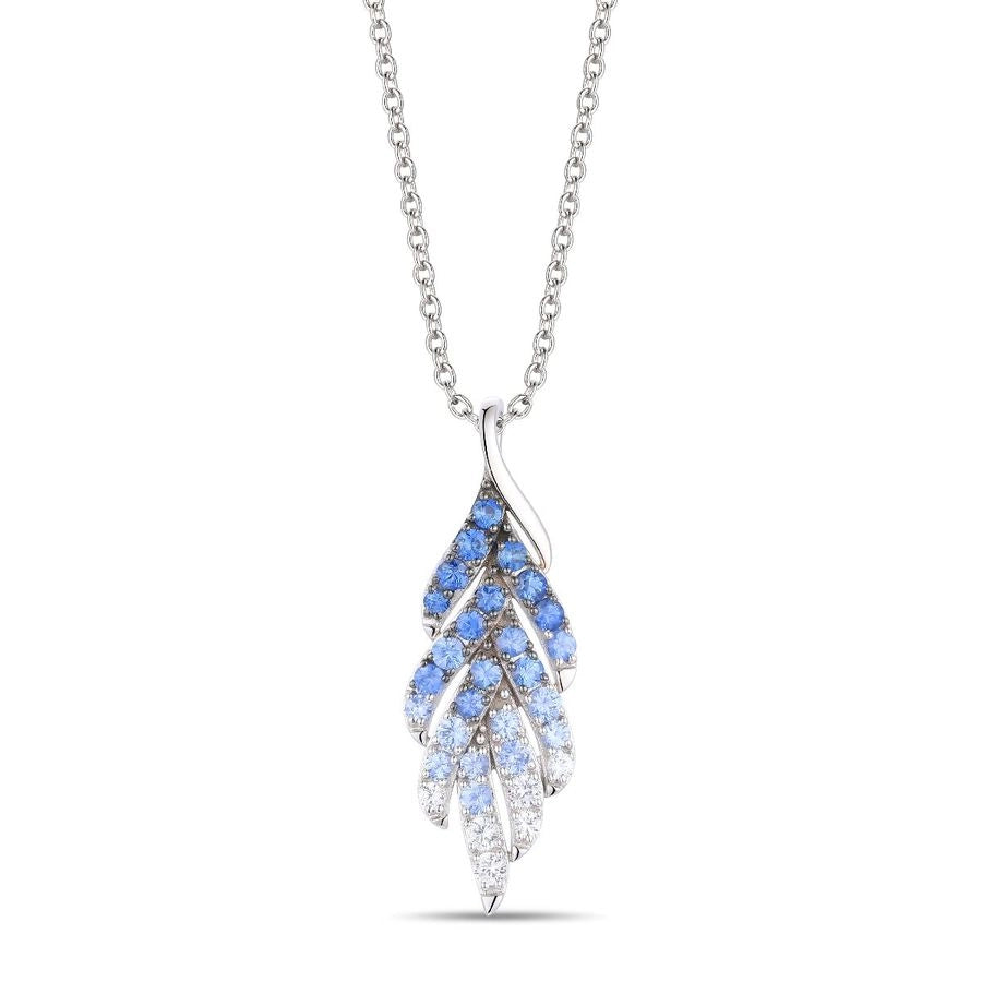 Le Vian Ombre Pendant featuring 1 1/3 cts. Denim Ombré®, 1/3 cts. White Sapphire, set in 14K Vanilla Gold®
