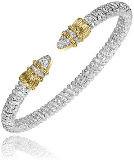 Vahan 14k Gold & Sterling Silver Diamond Bracelet