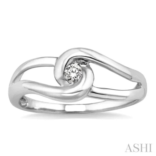 Knot Diamond Fashion Ring