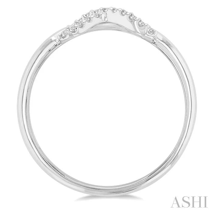 Infinity Cross Petite Diamond Fashion Ring