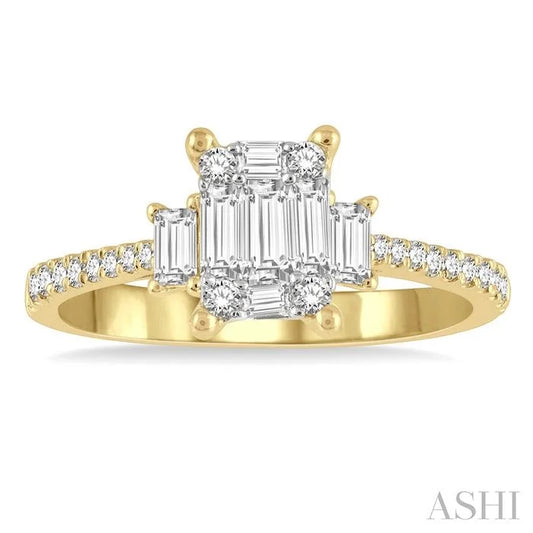 Fusion Diamond Ring