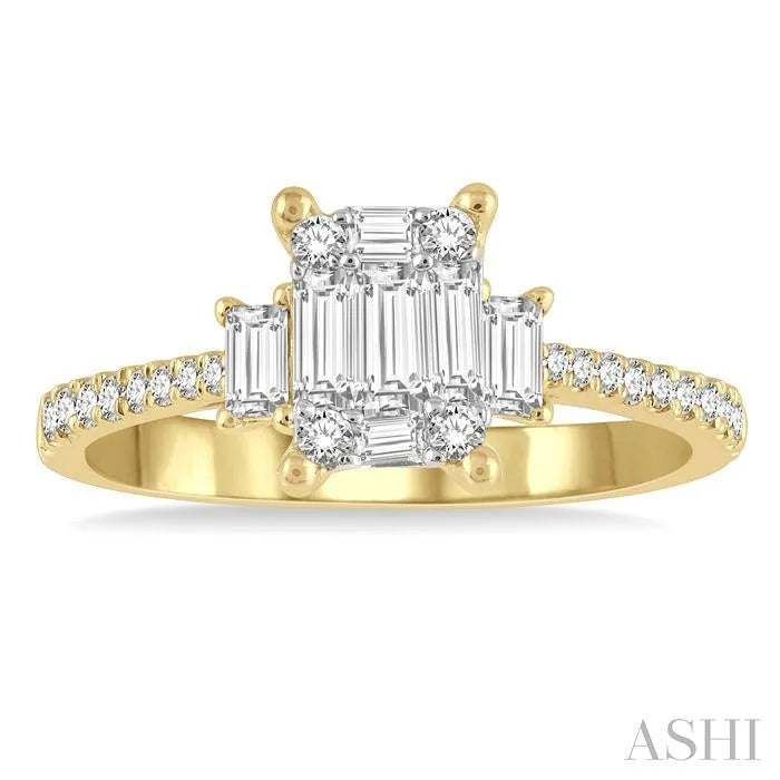 Fusion Diamond Ring