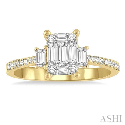 Fusion Diamond Ring