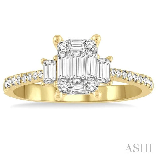 Fusion Diamond Ring