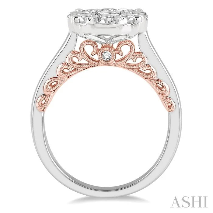 Round Shape Lovebright Essential Diamond Ring
