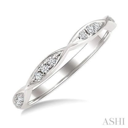 Stackable Diamond Wedding Band