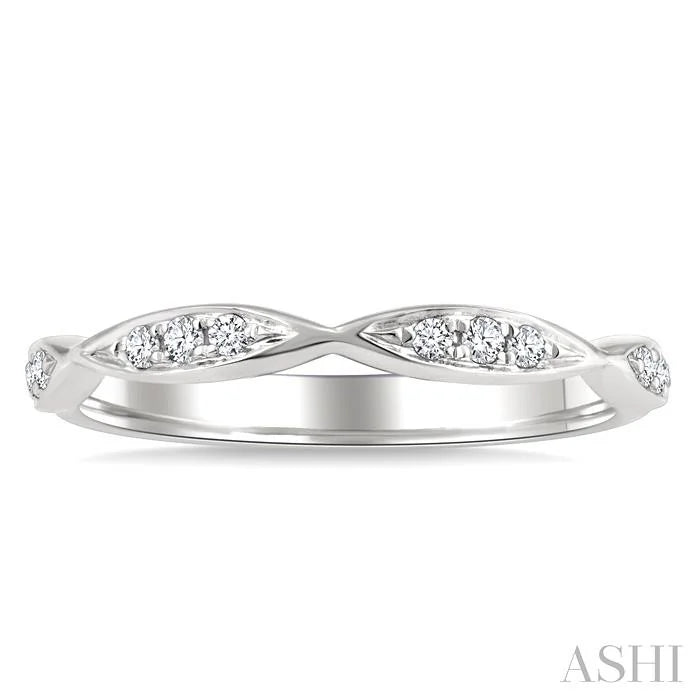 Stackable Diamond Wedding Band