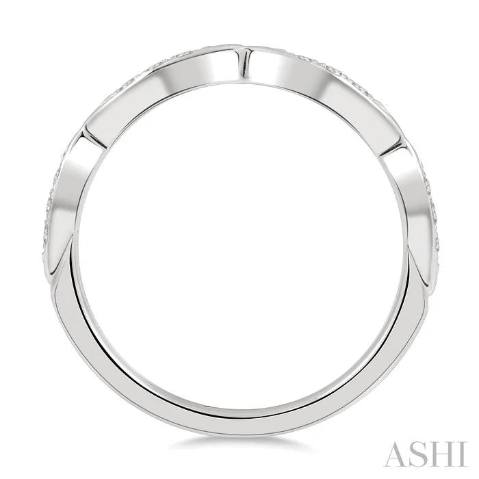 Stackable Diamond Wedding Band