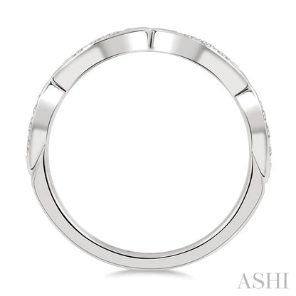 Stackable Diamond Wedding Band
