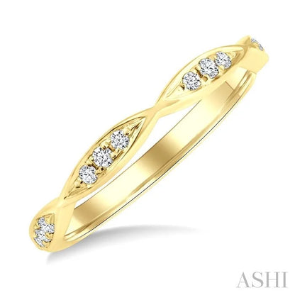 Stackable Diamond Wedding Band