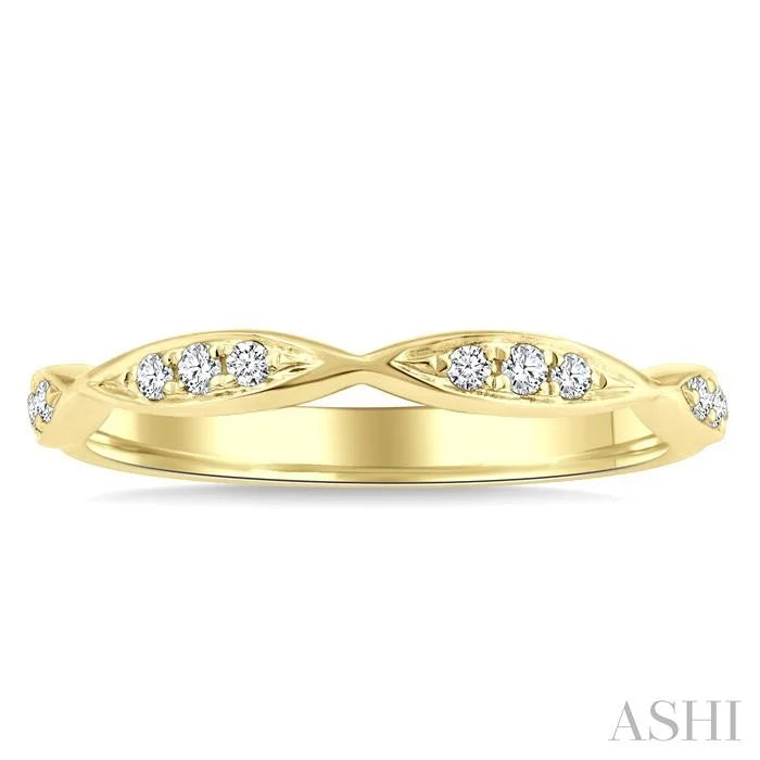 Stackable Diamond Wedding Band