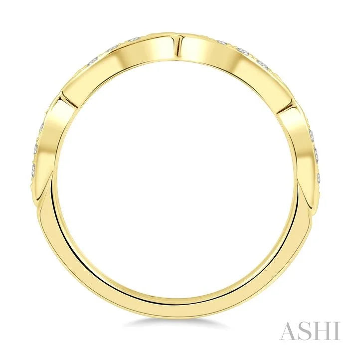 Stackable Diamond Wedding Band