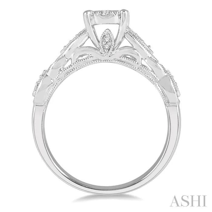 Round Shape Lovebright Diamond Ring