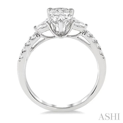 Pear Shape Diamond Engagement Ring
