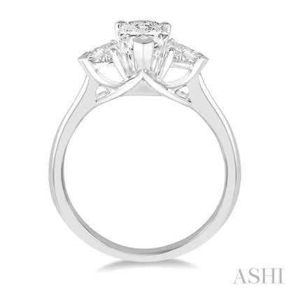 Pear Shape Diamond Engagement Ring