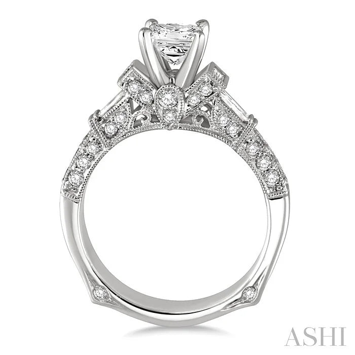 Princess Shape Diamond Engagement Ring