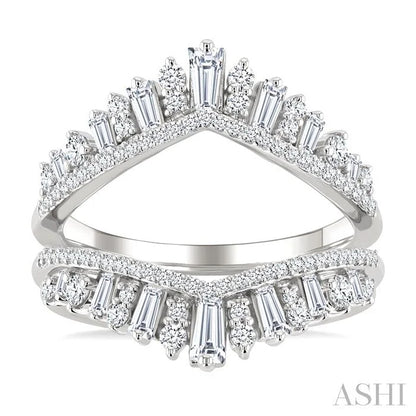 Baguette Diamond Insert Ring