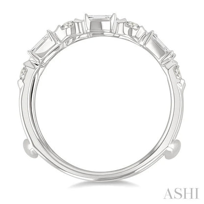 Baguette Diamond Insert Ring