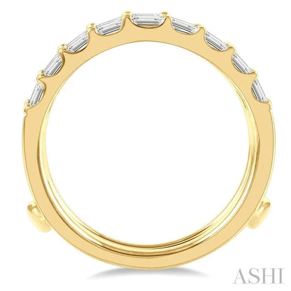 Baguette Diamond Insert Ring