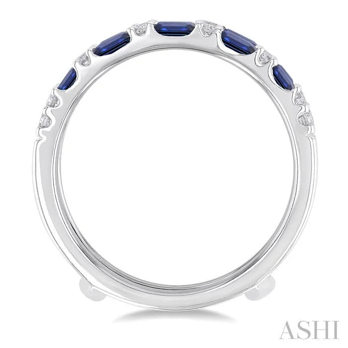 Alternate Gemstone & Diamond Insert Ring