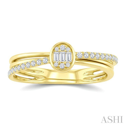 Bezel Fusion Diamond Fashion Ring