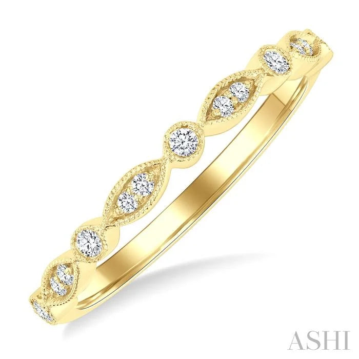 Stackable Diamond Wedding Band
