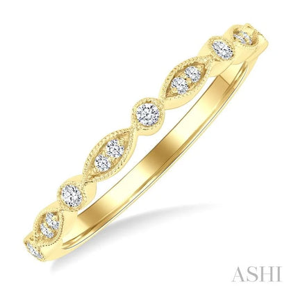 Stackable Diamond Wedding Band